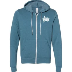 Bella+Canvas 7-oz Full-Zip Hooded Sweatshirt - Screen
