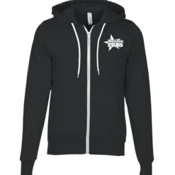 Bella+Canvas 7-oz Full-Zip Hooded Sweatshirt - Screen