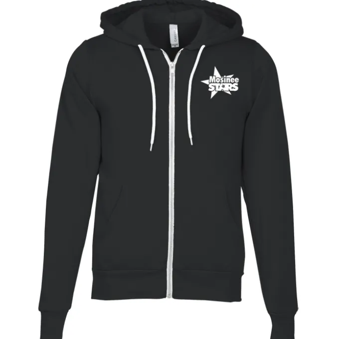 Bella+Canvas 7-oz Full-Zip Hooded Sweatshirt - Screen