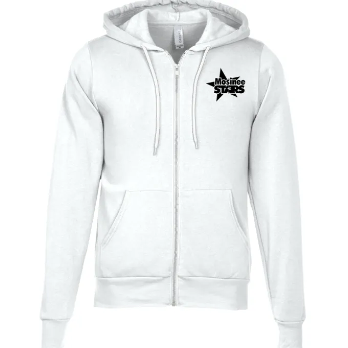 Bella+Canvas 7-oz Full-Zip Hooded Sweatshirt - Screen