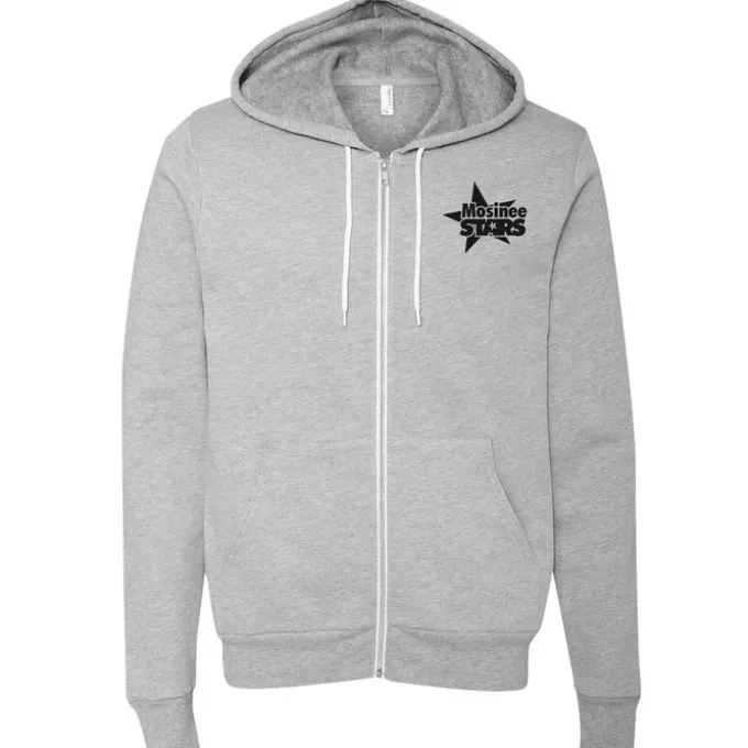Bella+Canvas 7-oz Full-Zip Hooded Sweatshirt - Screen
