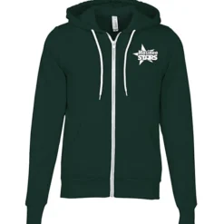 Bella+Canvas 7-oz Full-Zip Hooded Sweatshirt - Screen
