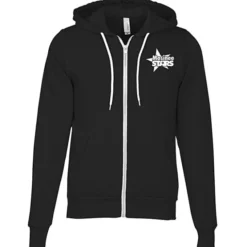 Bella+Canvas 7-oz Full-Zip Hooded Sweatshirt - Screen