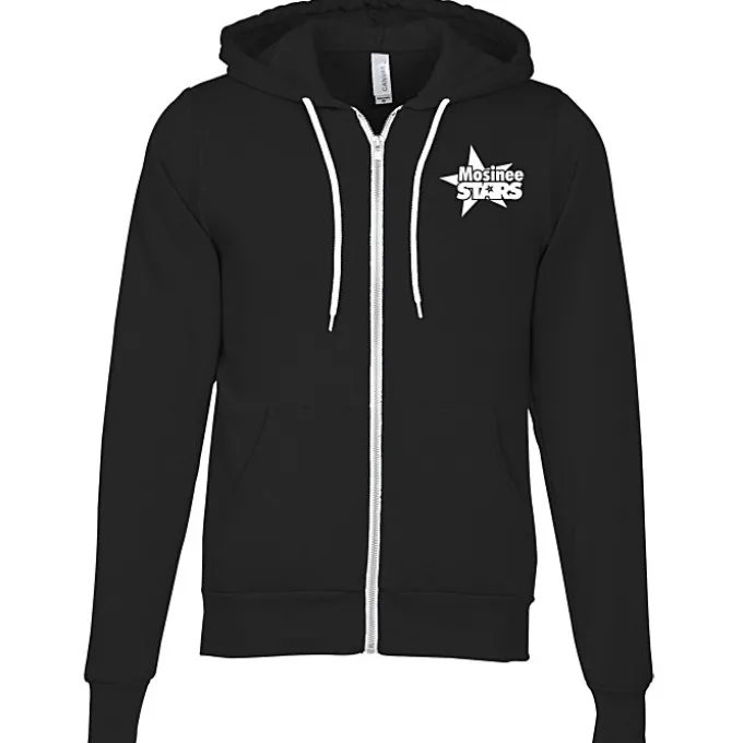 Bella+Canvas 7-oz Full-Zip Hooded Sweatshirt - Screen