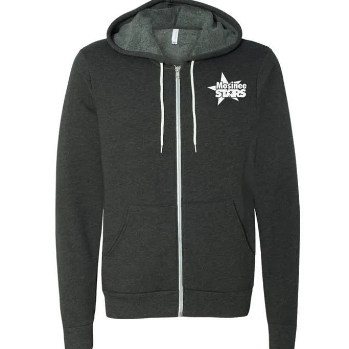 Bella+Canvas 7-oz Full-Zip Hooded Sweatshirt - Screen