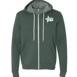 Bella+Canvas 7-oz Full-Zip Hooded Sweatshirt - Screen