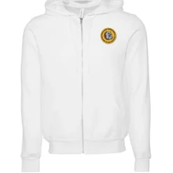 Bella+Canvas 7-oz Full-Zip Hooded Sweatshirt - Embroidered