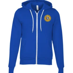 Bella+Canvas 7-oz Full-Zip Hooded Sweatshirt - Embroidered