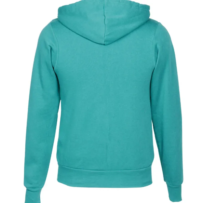Bella+Canvas 7-oz Full-Zip Hooded Sweatshirt - Embroidered