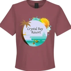 Bella+Canvas 6.5-oz Heavyweight Garment-Dyed T-Shirt - Ladies' - Full Color