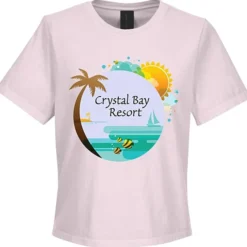 Bella+Canvas 6.5-oz Heavyweight Garment-Dyed T-Shirt - Ladies' - Full Color