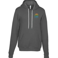 Bella+Canvas 7-oz Hoodie - Embroidered