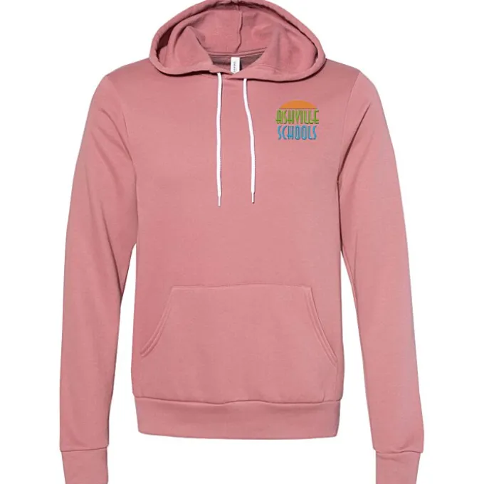 Bella+Canvas 7-oz Hoodie - Embroidered