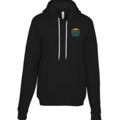 Bella+Canvas 7-oz Hoodie - Embroidered