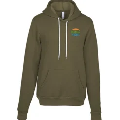 Bella+Canvas 7-oz Hoodie - Embroidered