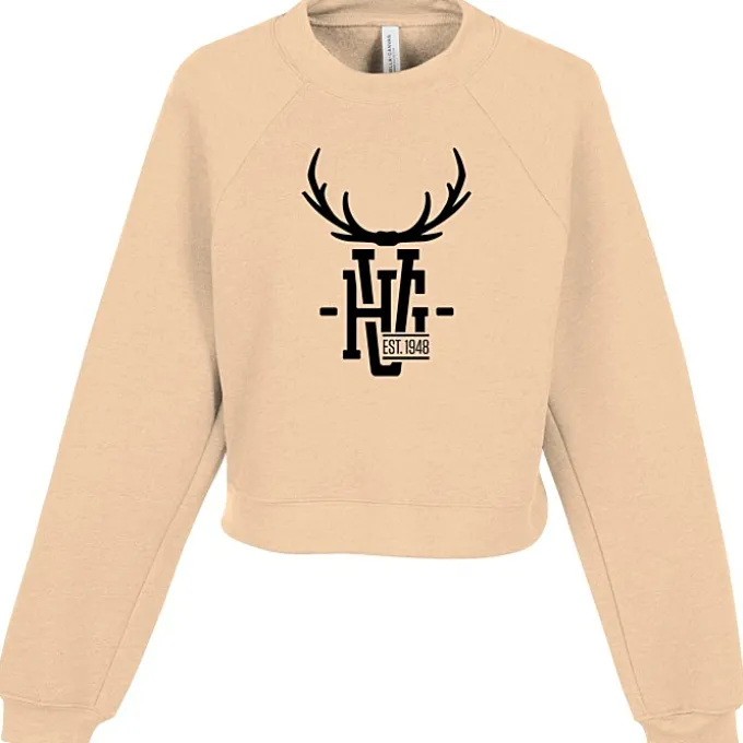 Bella+Canvas Raglan Fleece Pullover - Ladies'