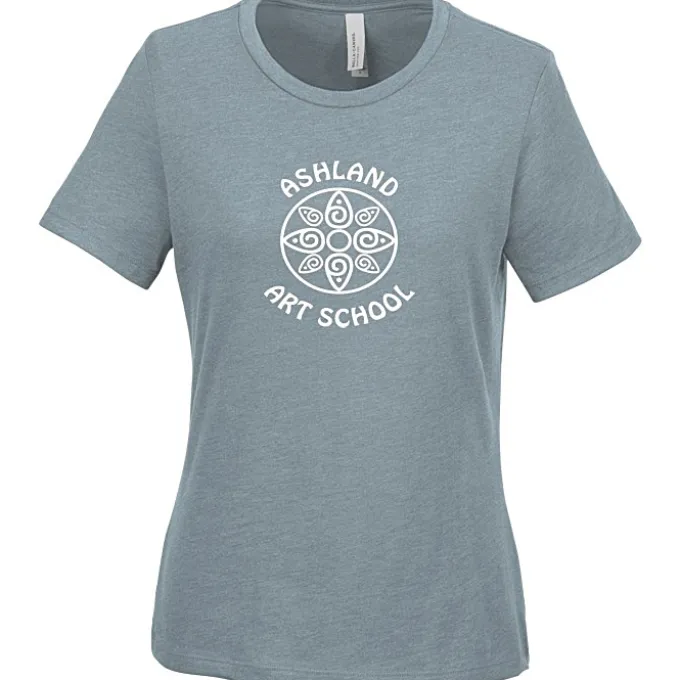 Bella+Canvas Relaxed Crewneck T-Shirt - Ladies' - Heathers - Screen
