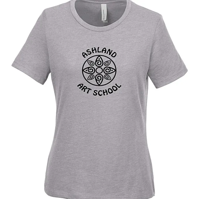 Bella+Canvas Relaxed Crewneck T-Shirt - Ladies' - Heathers - Screen