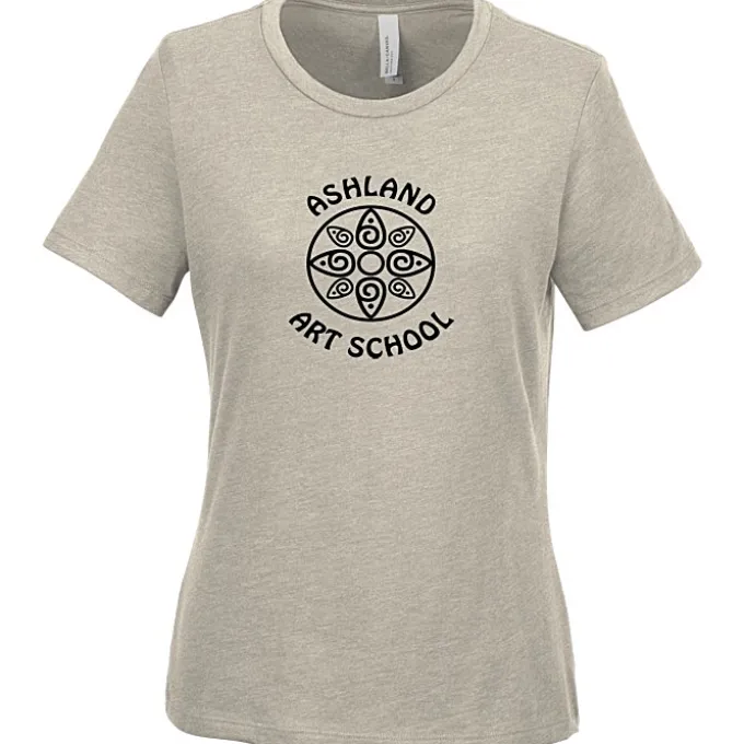 Bella+Canvas Relaxed Crewneck T-Shirt - Ladies' - Heathers - Screen