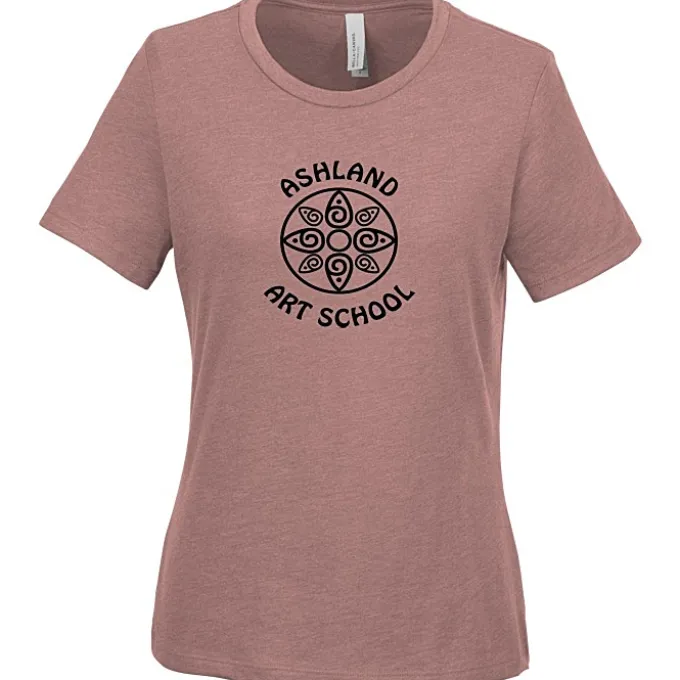 Bella+Canvas Relaxed Crewneck T-Shirt - Ladies' - Heathers - Screen