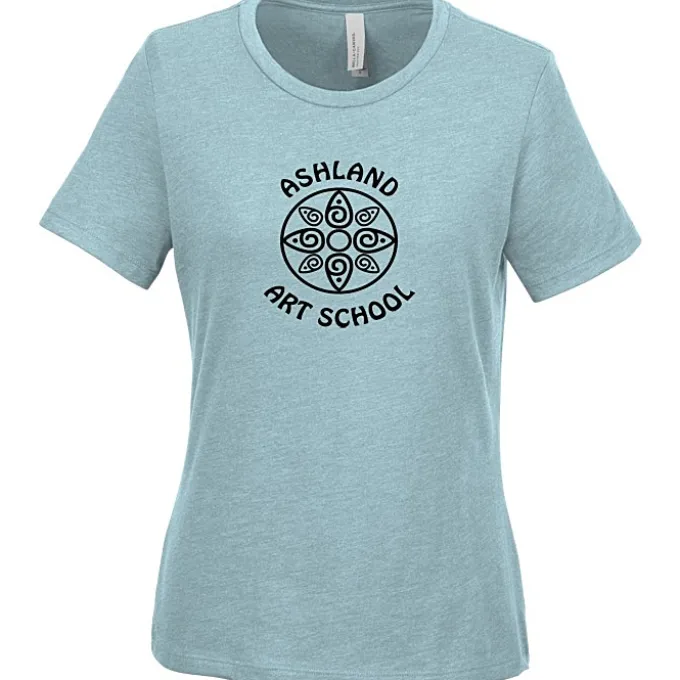 Bella+Canvas Relaxed Crewneck T-Shirt - Ladies' - Heathers - Screen