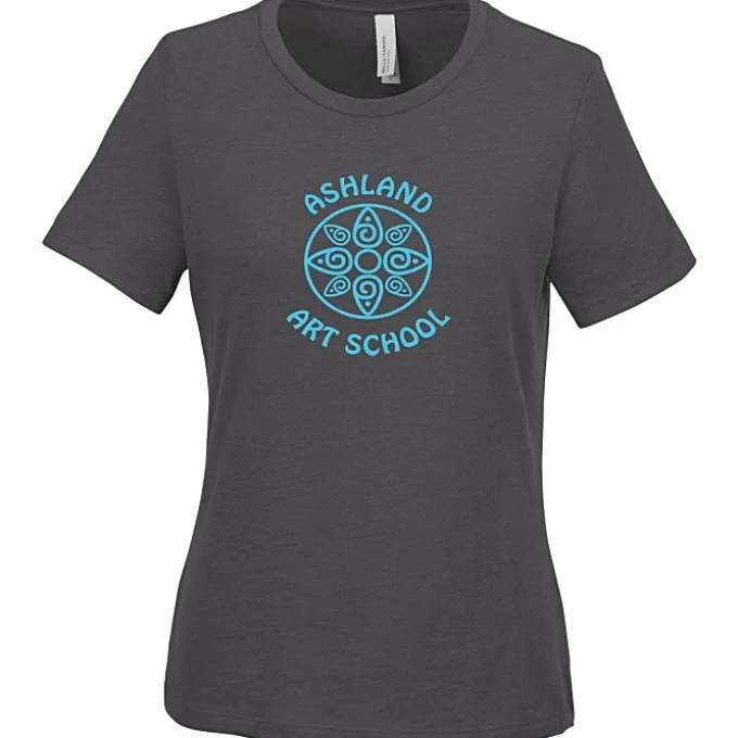 Bella+Canvas Relaxed Crewneck T-Shirt - Ladies' - Heathers - Screen