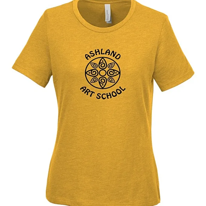 Bella+Canvas Relaxed Crewneck T-Shirt - Ladies' - Heathers - Screen