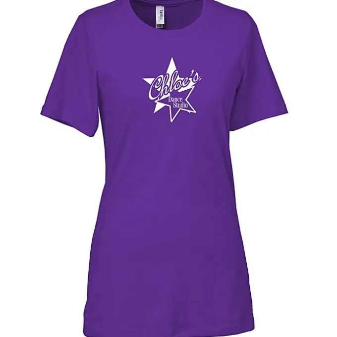 Bella+Canvas Relaxed Crewneck T-Shirt - Ladies’ - Screen