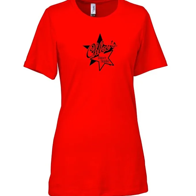 Bella+Canvas Relaxed Crewneck T-Shirt - Ladies’ - Screen