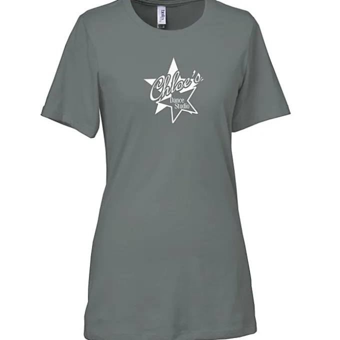 Bella+Canvas Relaxed Crewneck T-Shirt - Ladies’ - Screen