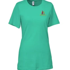 Bella+Canvas Relaxed Crewneck T-Shirt - Ladies’ - Embroidered