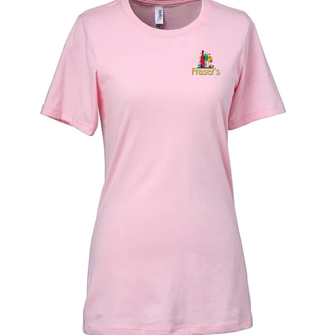 Bella+Canvas Relaxed Crewneck T-Shirt - Ladies’ - Embroidered