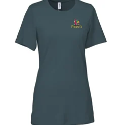 Bella+Canvas Relaxed Crewneck T-Shirt - Ladies’ - Embroidered