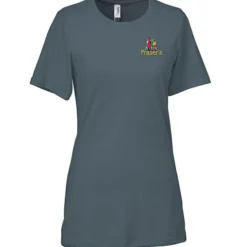 Bella+Canvas Relaxed Crewneck T-Shirt - Ladies’ - Embroidered