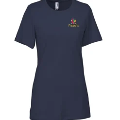 Bella+Canvas Relaxed Crewneck T-Shirt - Ladies’ - Embroidered
