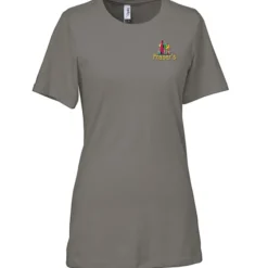Bella+Canvas Relaxed Crewneck T-Shirt - Ladies’ - Embroidered
