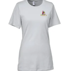 Bella+Canvas Relaxed Crewneck T-Shirt - Ladies’ - Embroidered