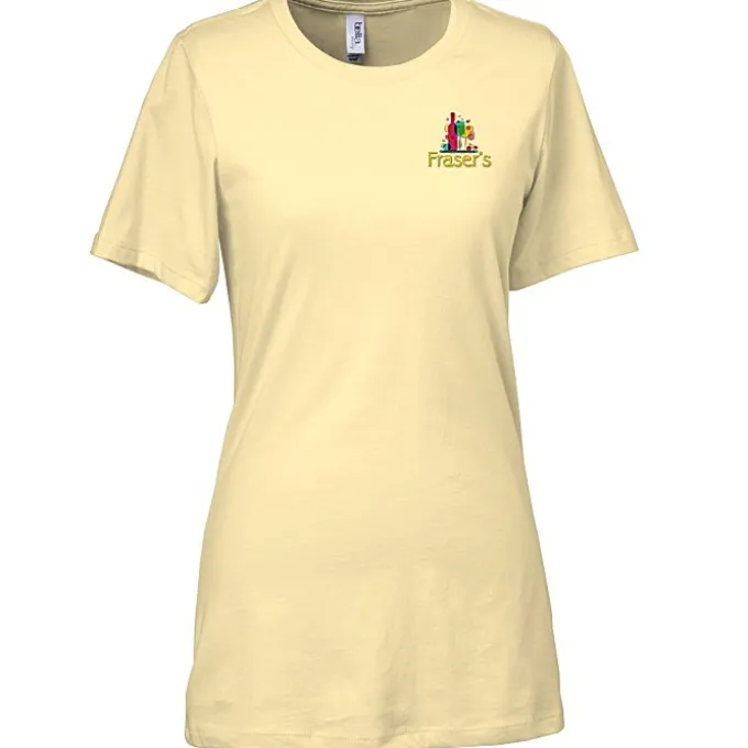 Bella+Canvas Relaxed Crewneck T-Shirt - Ladies’ - Embroidered