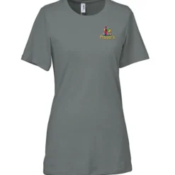 Bella+Canvas Relaxed Crewneck T-Shirt - Ladies’ - Embroidered