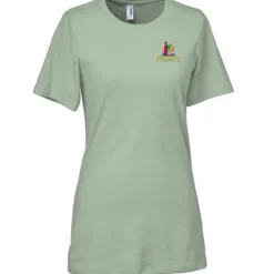 Bella+Canvas Relaxed Crewneck T-Shirt - Ladies’ - Embroidered