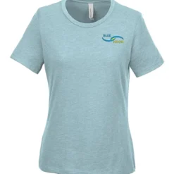 Bella+Canvas Relaxed Crewneck T-Shirt - Ladies' - Heathers - Embroidered