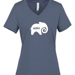 Bella+Canvas Relaxed V-Neck T-Shirt - Ladies' - Heathers - Screen