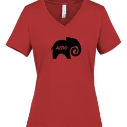 Bella+Canvas Relaxed V-Neck T-Shirt - Ladies' - Heathers - Screen