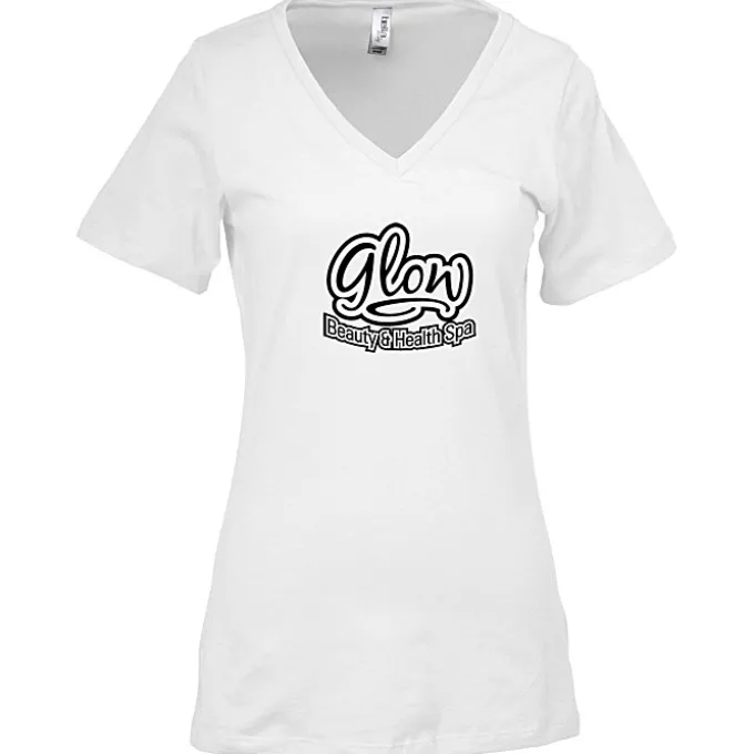 Bella+Canvas Relaxed V-Neck T-Shirt - Ladies’ - Screen
