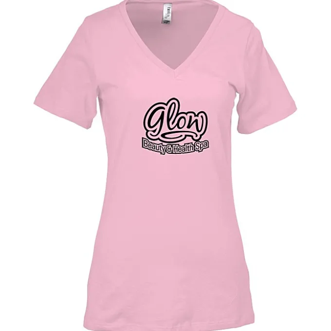 Bella+Canvas Relaxed V-Neck T-Shirt - Ladies’ - Screen