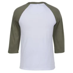 Bella+Canvas 3/4 Sleeve Baseball Tee - Embroidered