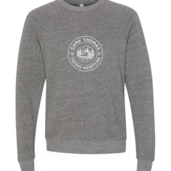 Bella+Canvas Solid Sponge Fleece Raglan Crewneck - Screen
