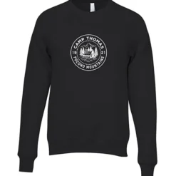 Bella+Canvas Solid Sponge Fleece Raglan Crewneck - Screen