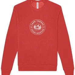 Bella+Canvas Solid Sponge Fleece Raglan Crewneck - Screen