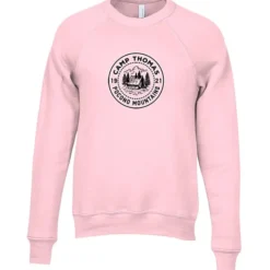 Bella+Canvas Solid Sponge Fleece Raglan Crewneck - Screen